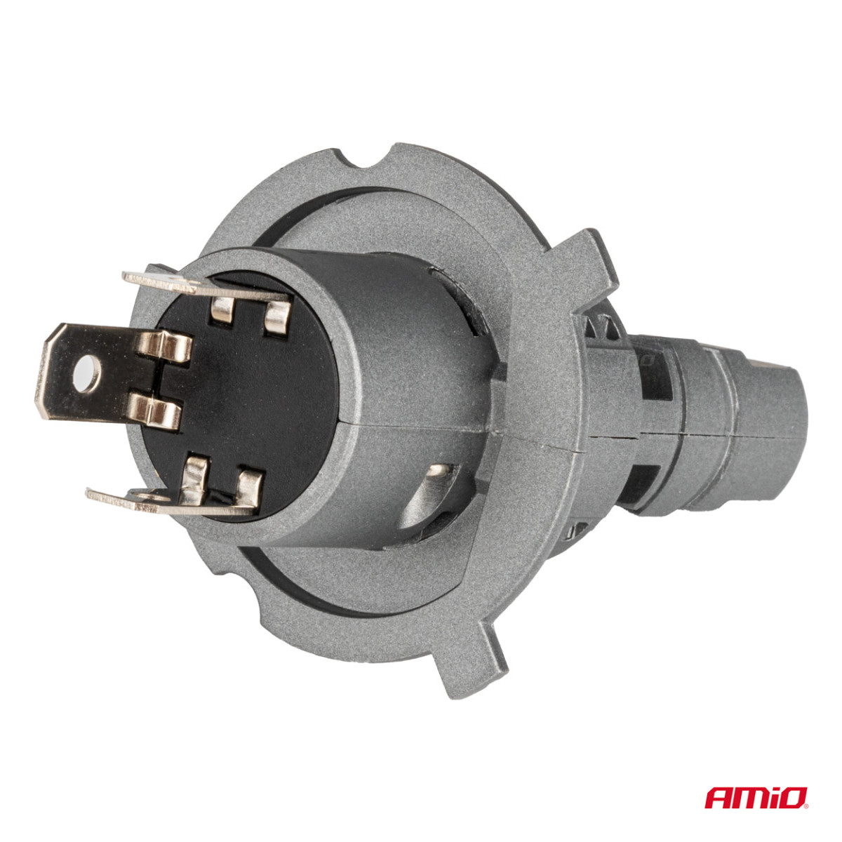 LED priekšējo lukturu spuldzes X5 sērijas WINGER H4 6000K max 50W AMIO-03945