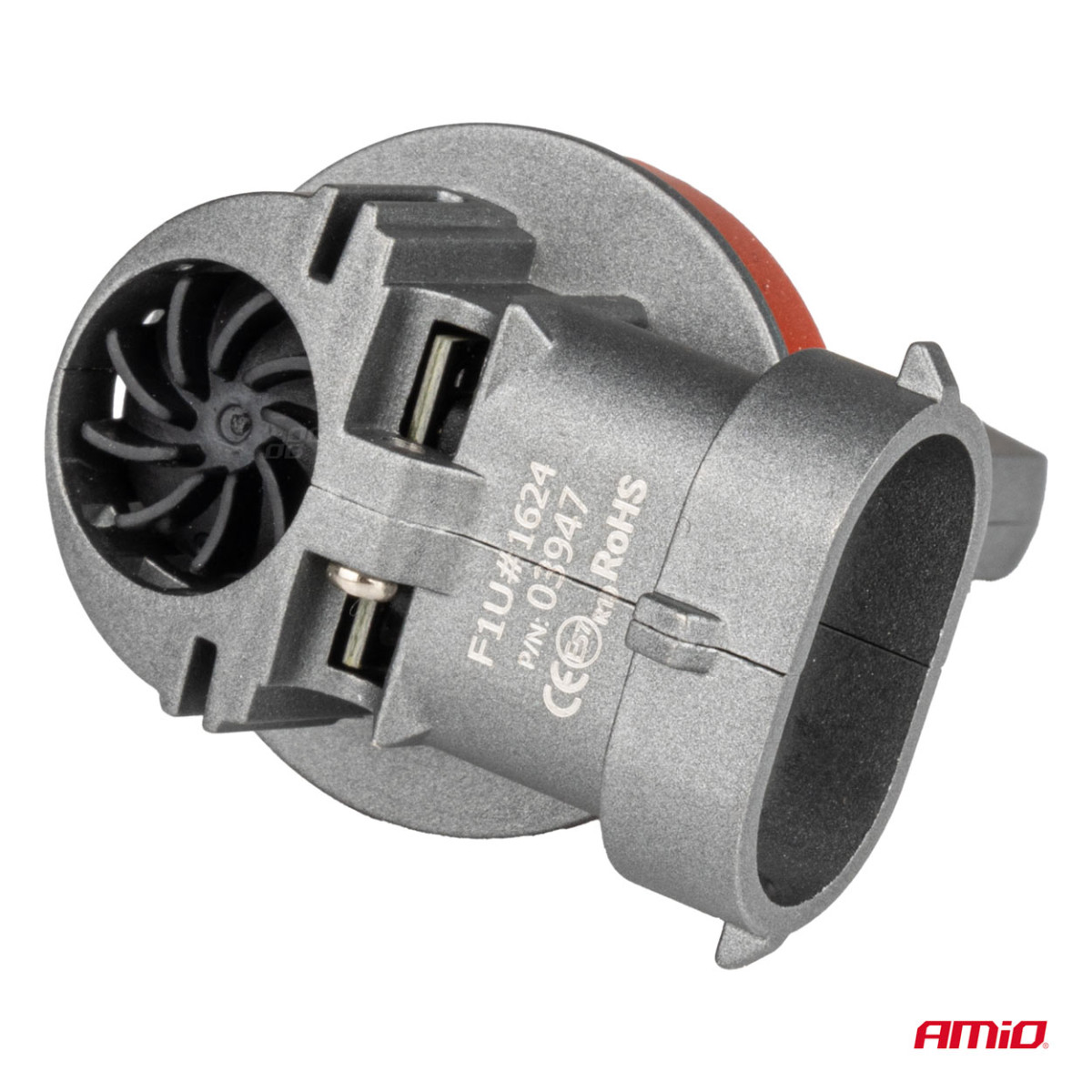 LED priekšējo lukturu spuldzes X5 sērijas WINGER H8 H9 H11 6000K max 50W AMIO-03947