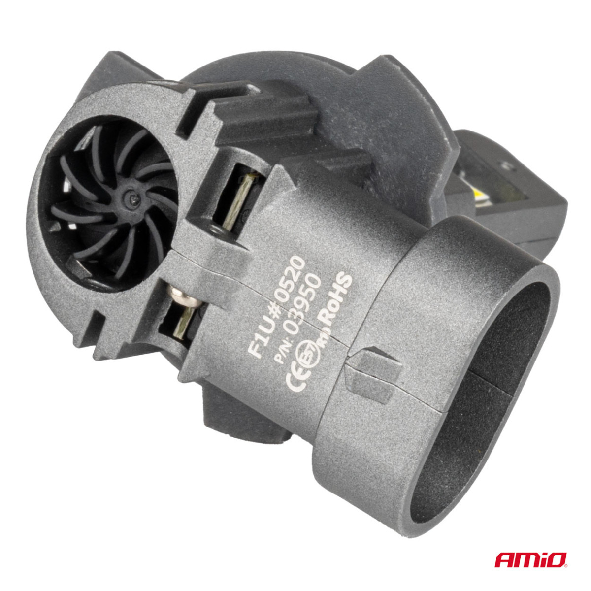 LED priekšējo lukturu spuldzes X5 WINGER HIR2 6000K max 50W AMIO-03950