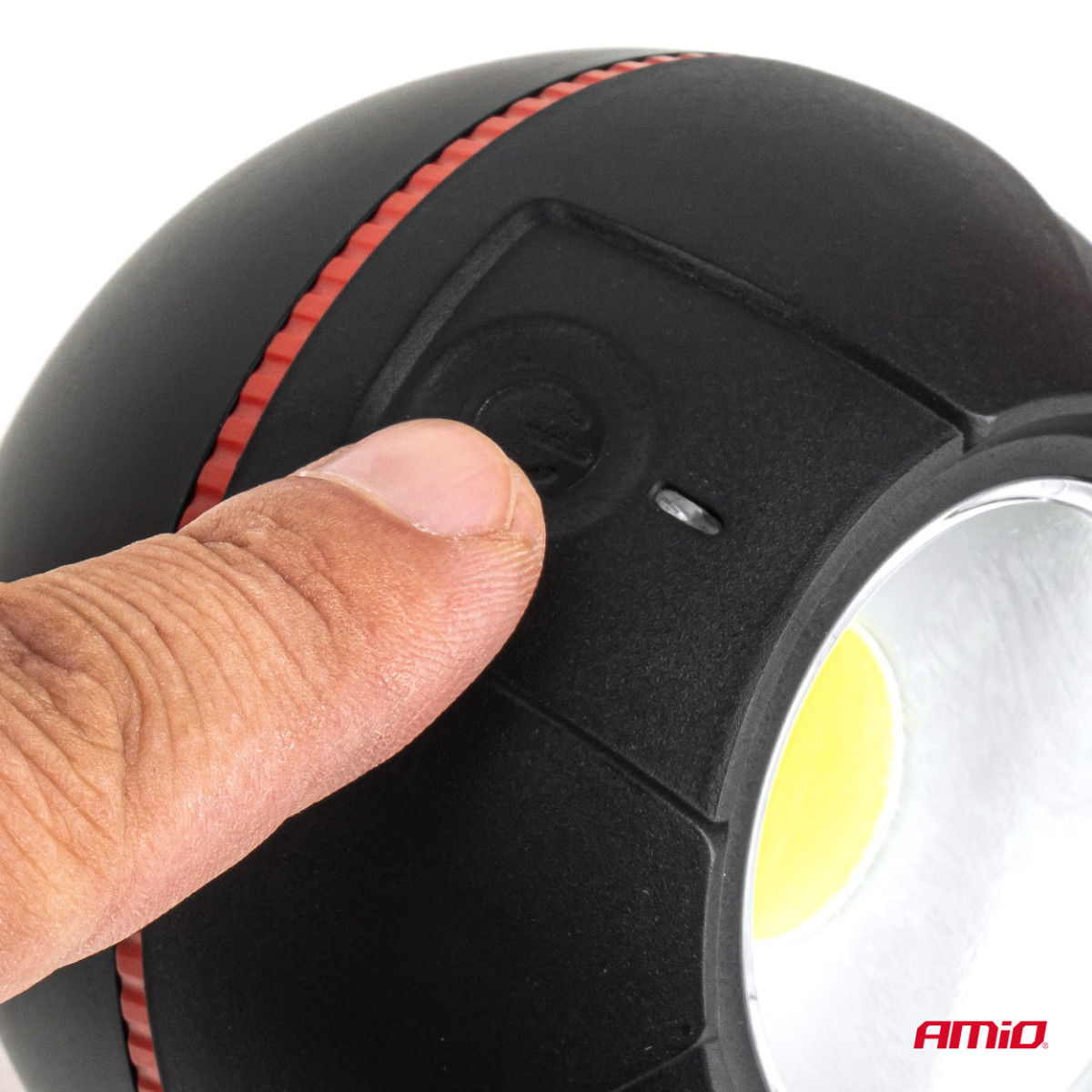 Noņemama lodveida LED darba lampa COB 4 W, 2200 mAh, AMIO-04939