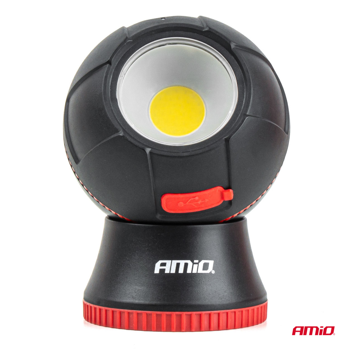 Noņemama lodveida LED darba lampa COB 4 W, 2200 mAh, AMIO-04939