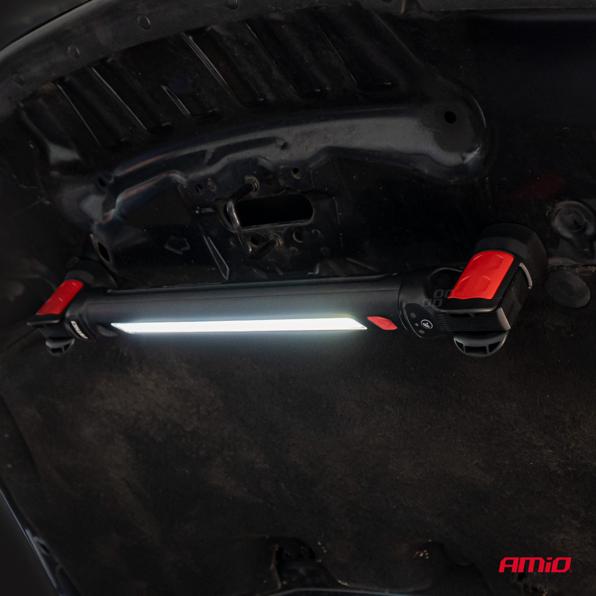 LED pārbaudes lampa COB, piekarināma, 10 W, 4400 mAh 