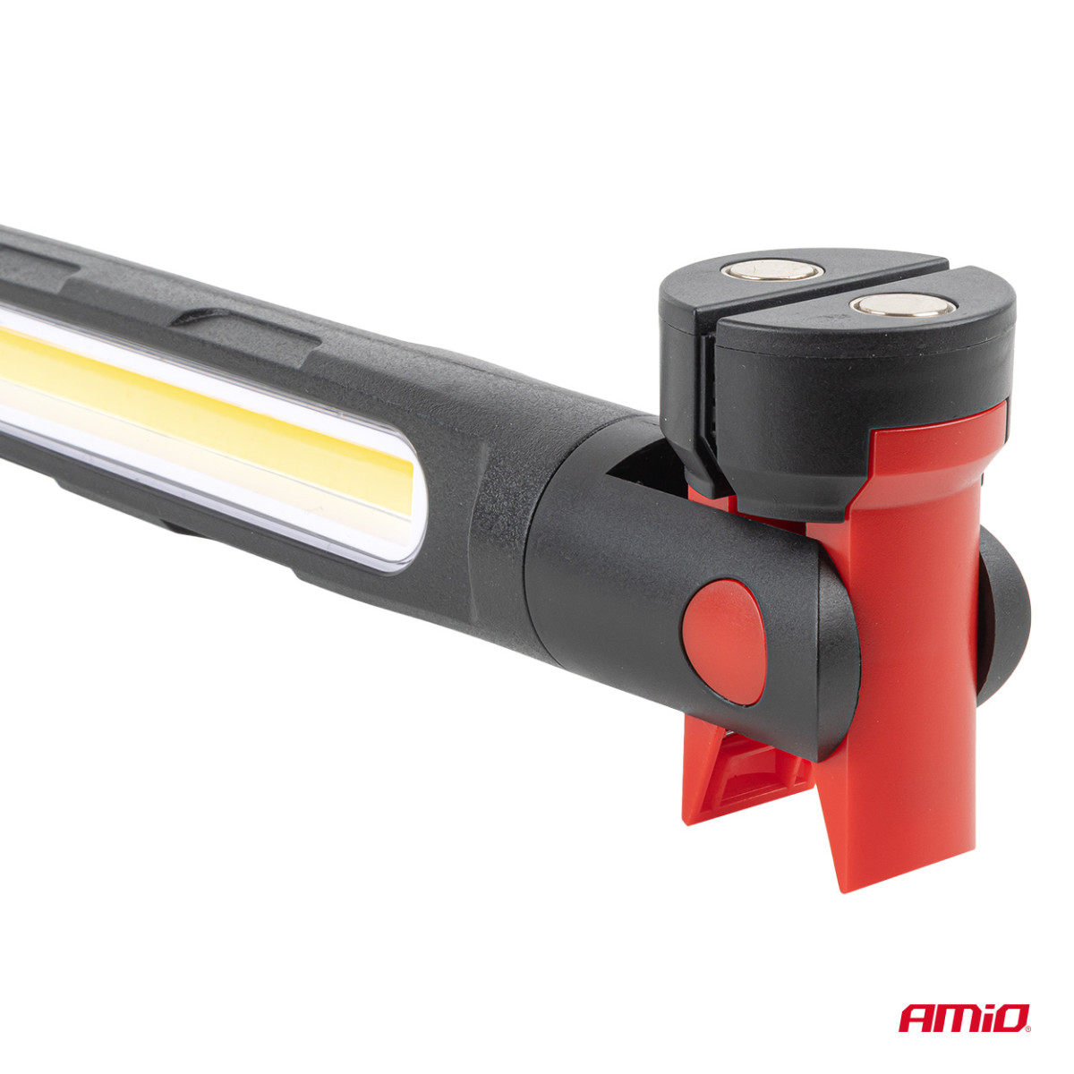 LED darba lampa ar magnētu un skavu, 4000 mAh, AMIO-05024