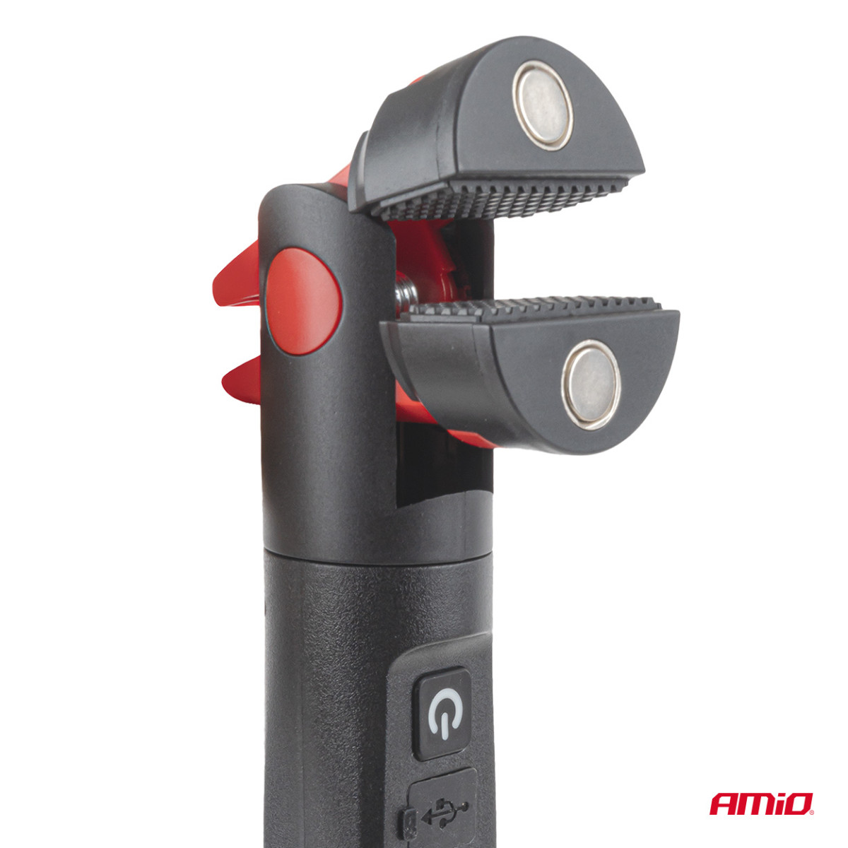 LED darba lampa ar magnētu un skavu, 4000 mAh, AMIO-05024