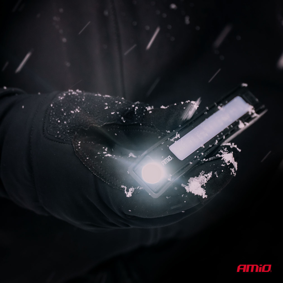 LED pārbaudes lampu komplekts, 10 gab., ar baterijām darbināms XTE + SMD, 600 mAh, AMIO-04670