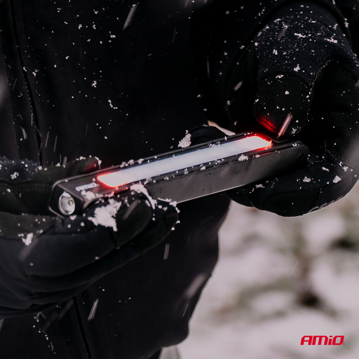 LED pārbaudes lampu komplekts, 10 gab., ar baterijām darbināms XTE + SMD, 600 mAh, AMIO-04670