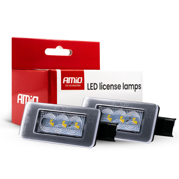 LED numura zīmes apgaismojums Smoked CLP13 HP Citroen, Peugeot