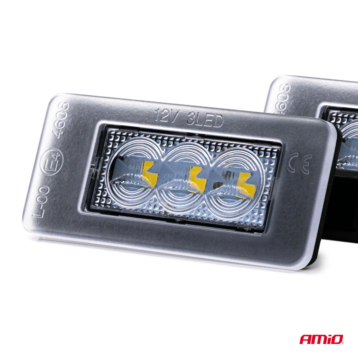 LED numura zīmes apgaismojums Smoked CLP13 HP Citroen, Peugeot