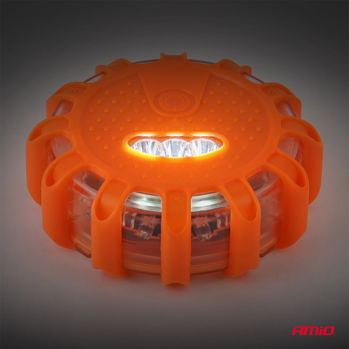 Uzlādējama LED avārijas gaisma ar lukturīša funkciju, 12 SMD + 3 SMD, 650 mAh AMIO-04829
