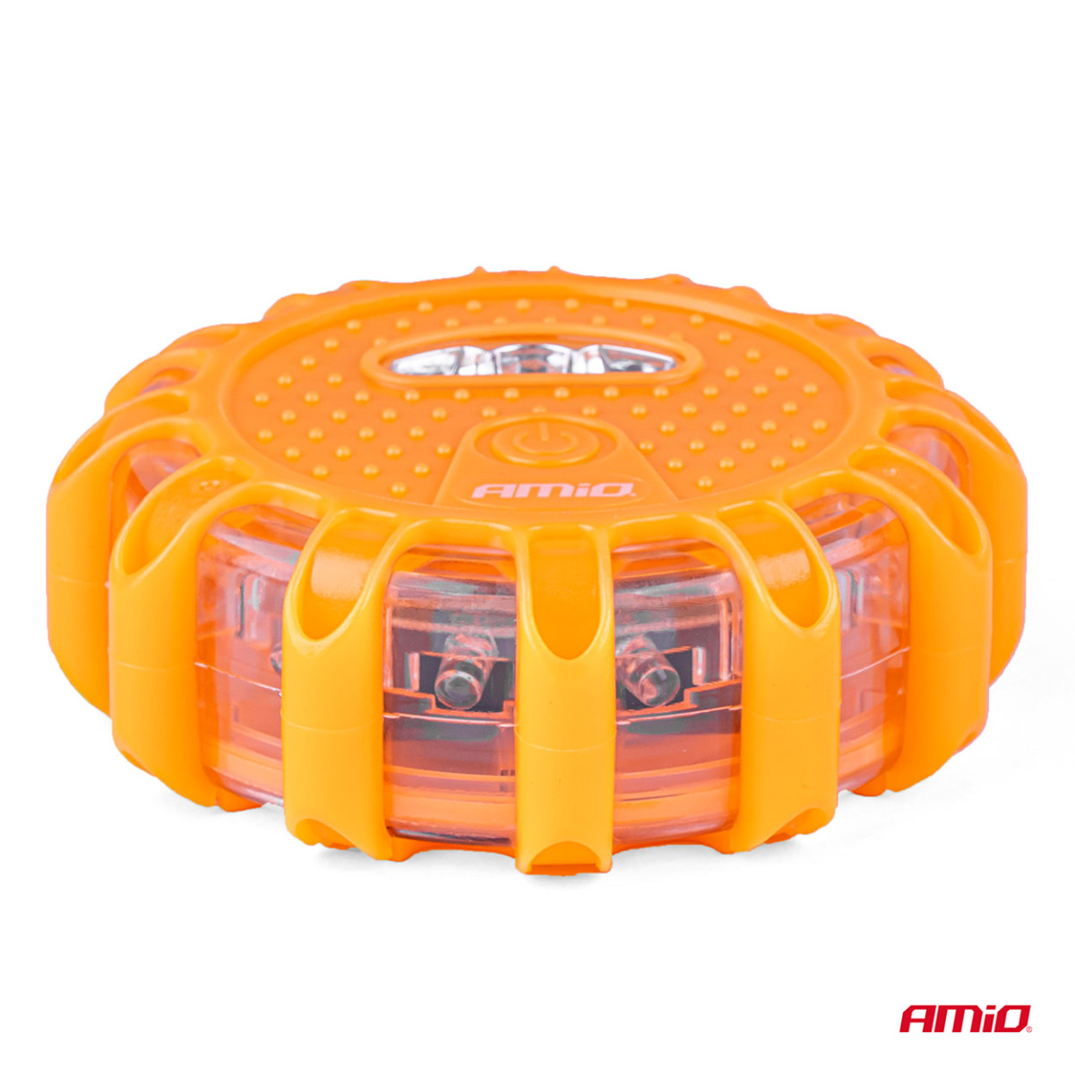 LED avārijas apgaismojums ar lukturīša funkciju, 12 SMD + 3 SMD, 3×AAA, IP65 AMIO-04828
