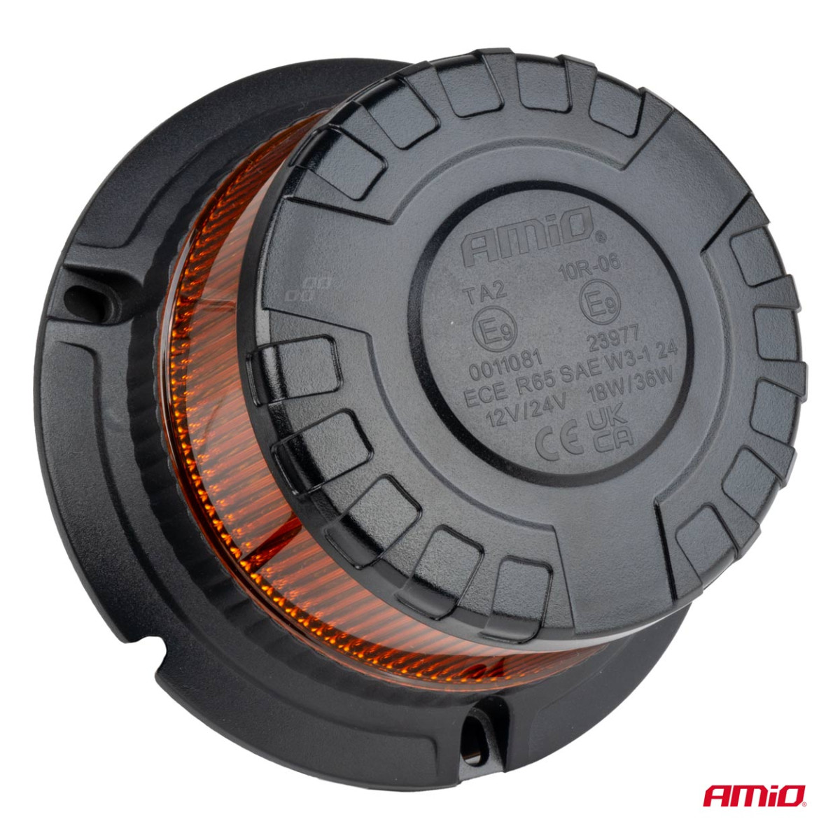 LED brīdinājuma lampa W28M 12V 24V AMIO-04105