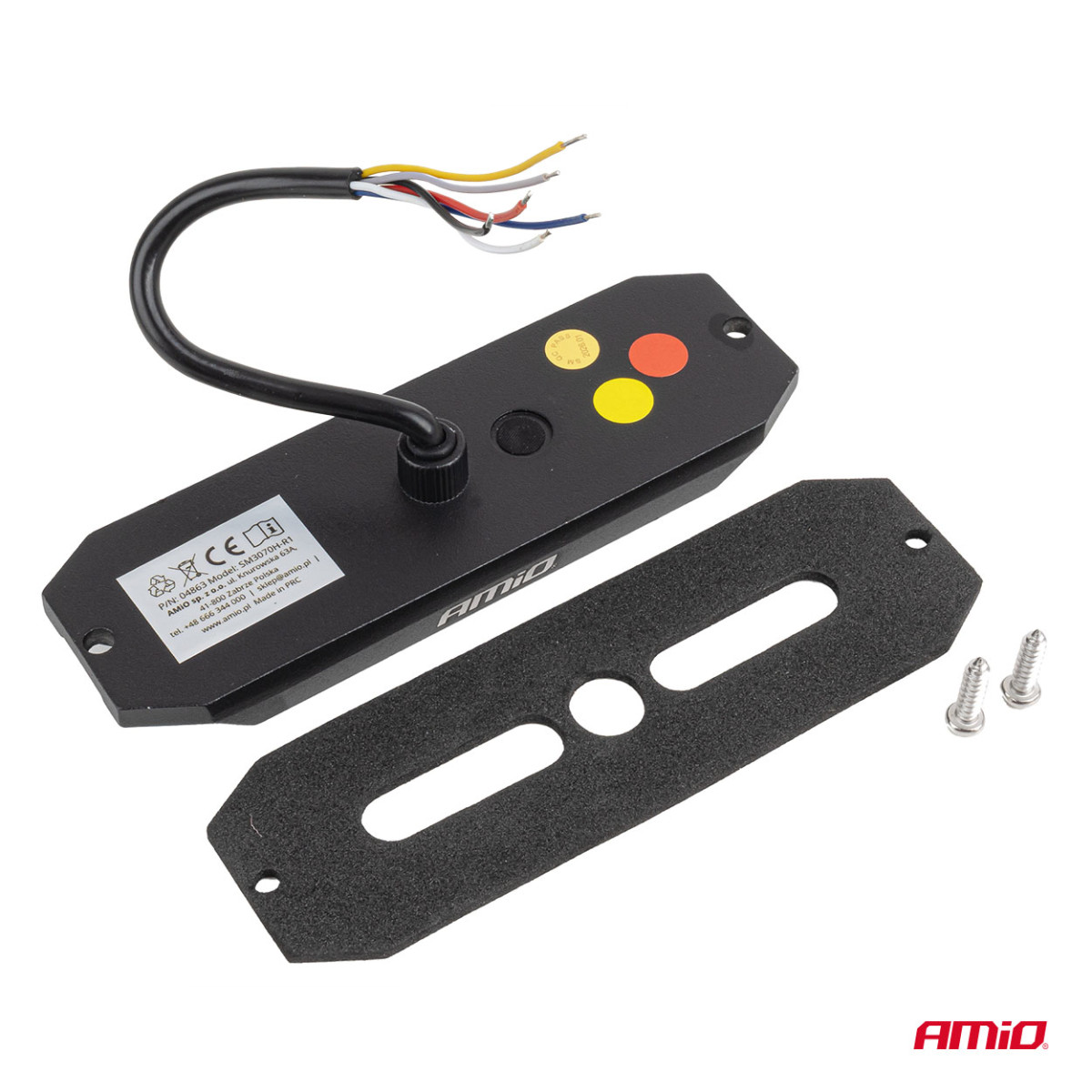 LED gabarītlukturis ar stāvgaismu R65 R148 12V/24V 24W AMIO-04861