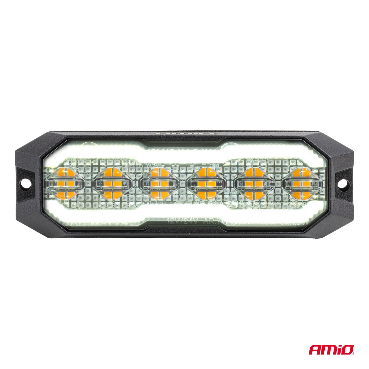 LED gabarītlukturis ar stāvgaismu R65 R148 12V/24V 24W AMIO-04861