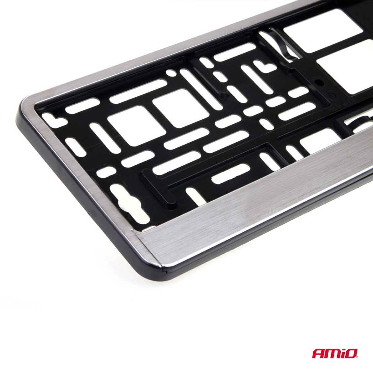 Numura zīmes turētājs – sudrabkrāsas, pulēts, AMIO-01646