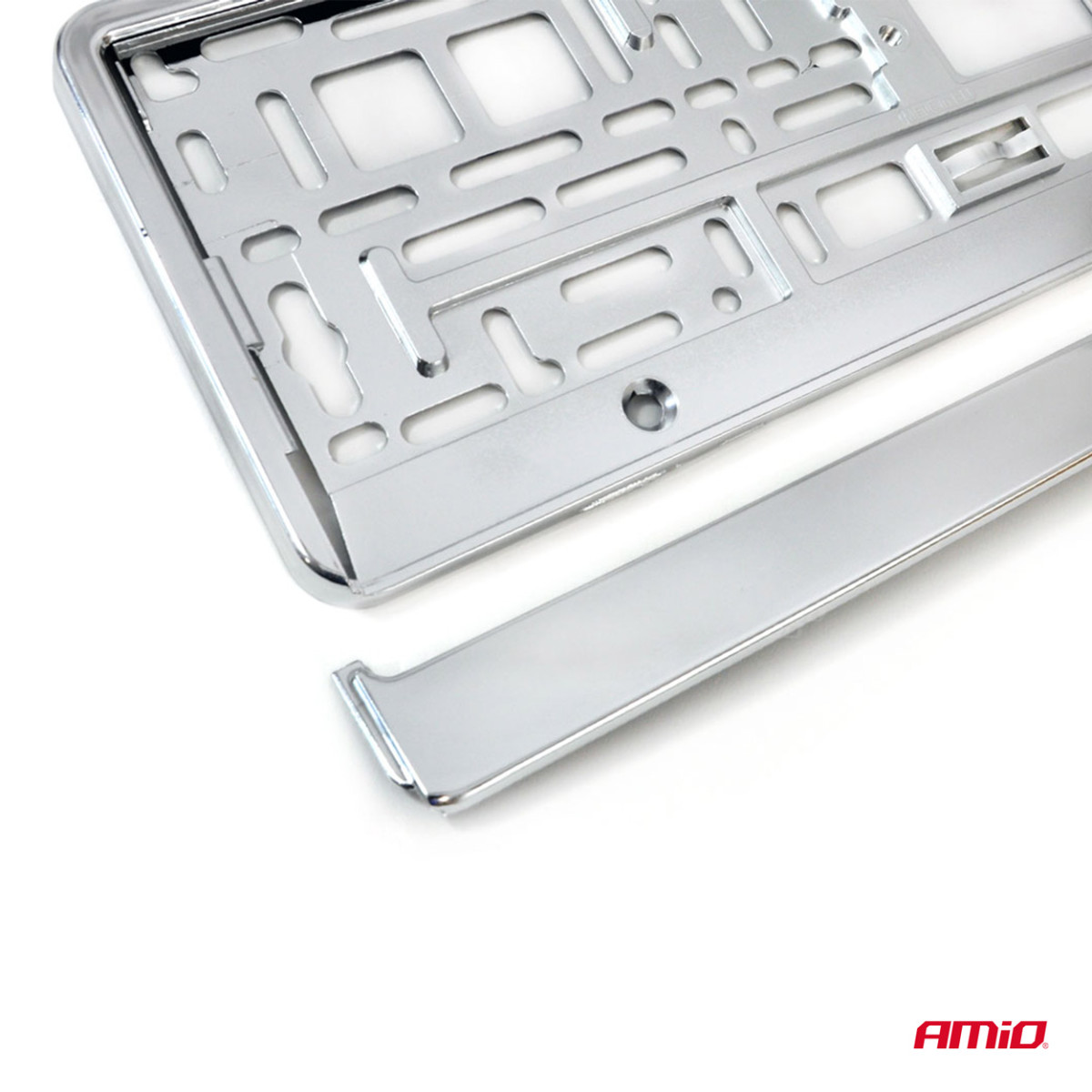 Numura zīmes turētājs – metāliski sudrabains, AMIO-01170