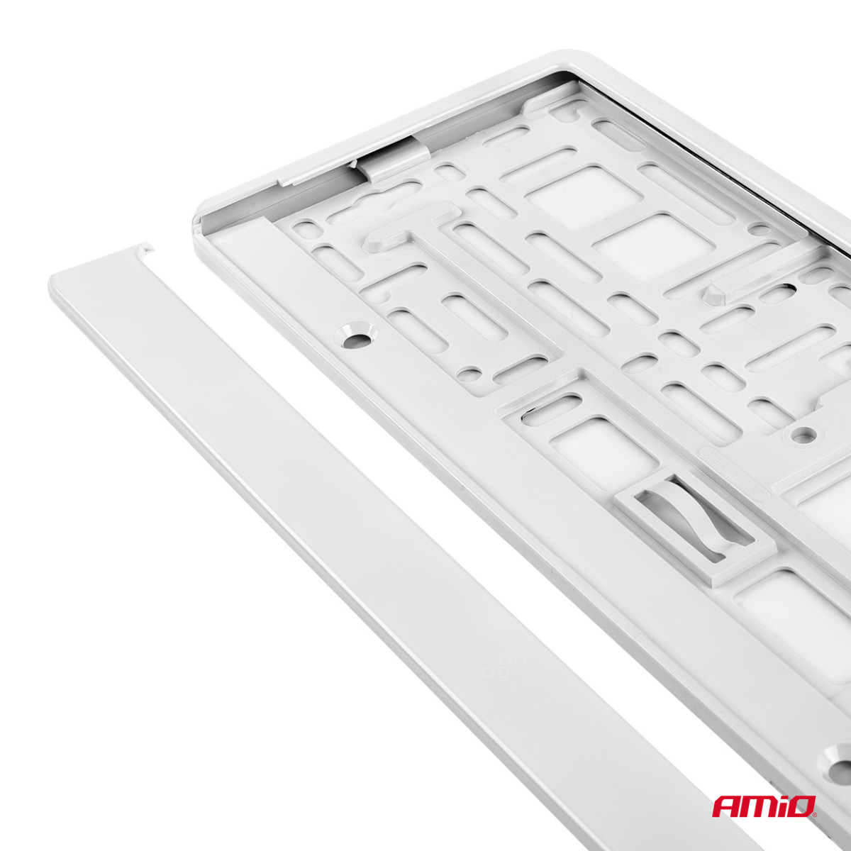 Numura zīmes turētājs – metāliski balts, AMIO-71780BI
