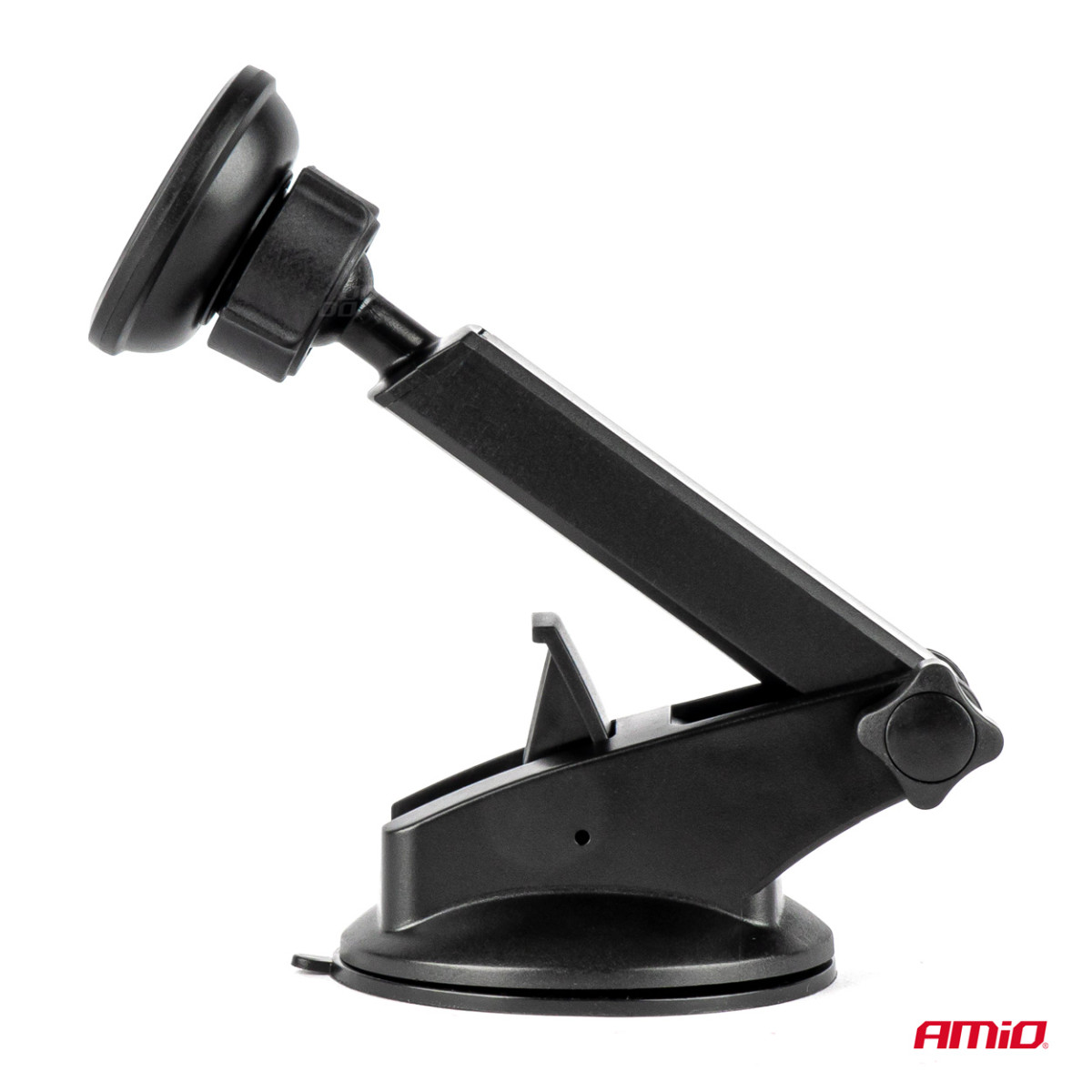 Magnētiski regulējams telefona turētājs uz stikla AMiO-04145