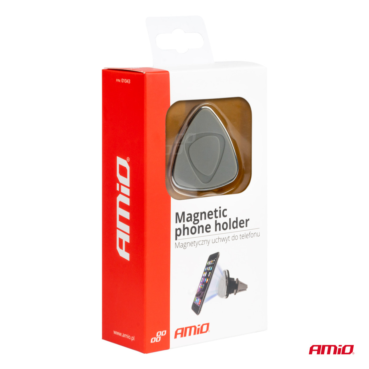 Magnētiskais tālruņa turētājs ventilācijas restēm HOLD-01