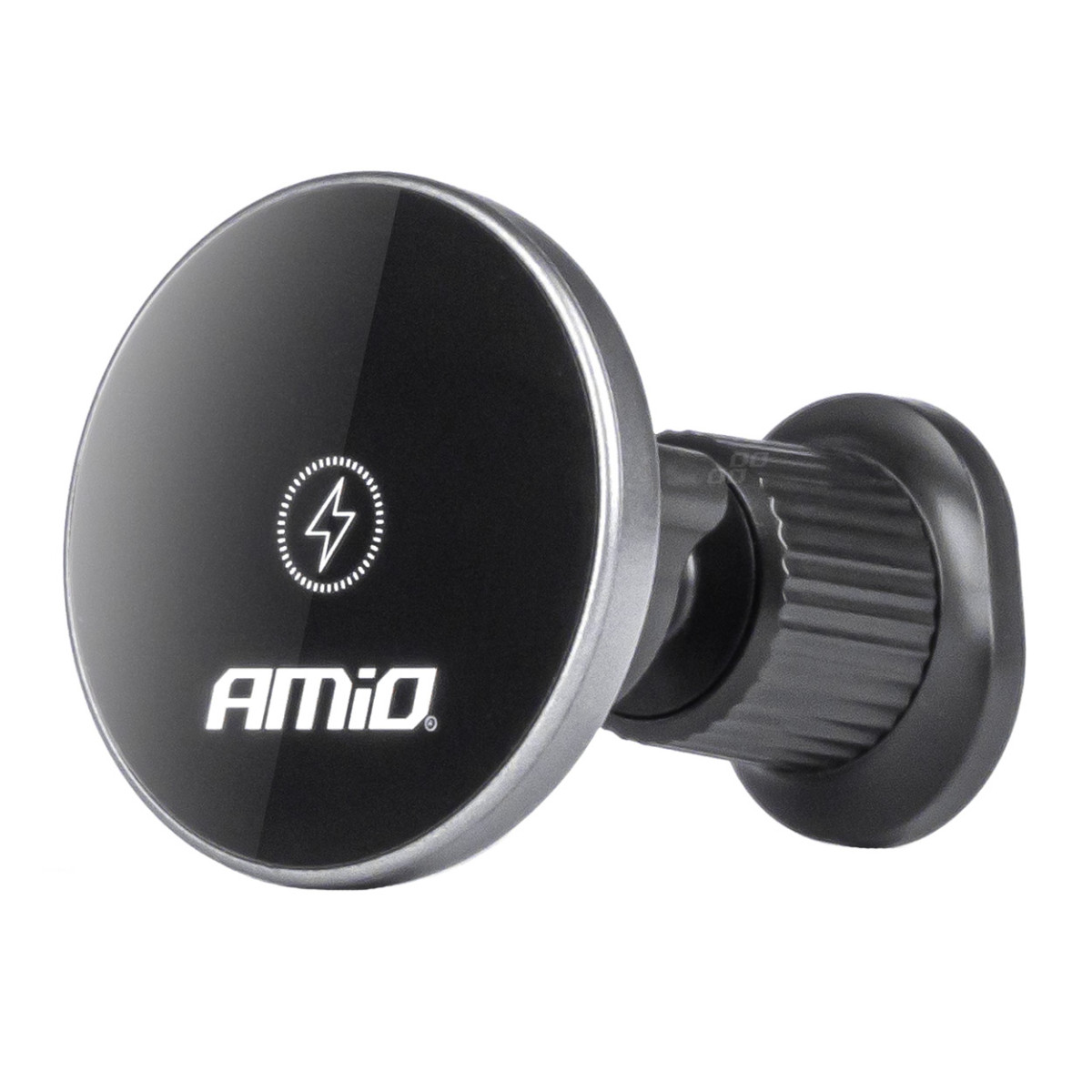 Magnētiskais tālruņa turētājs ar bezvadu lādētāju 15W My Mag AMIO-03773