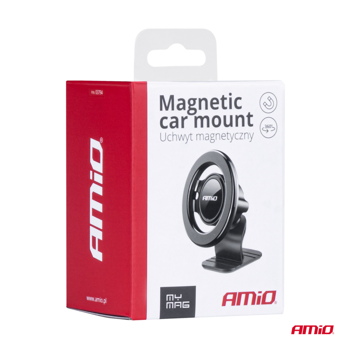 Magnētiskais tālruņa turētājs AMIO-03794