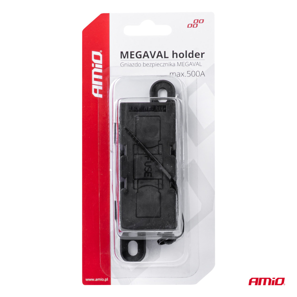 MEGAVAL drošinātāju turētājs AMIO-03507