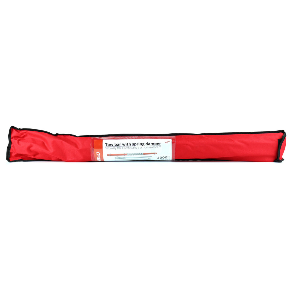 Stingra piekabes āķis 3T 205 cm ar atsperes piekari AMIO-02477