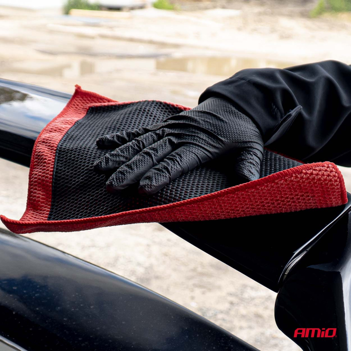 Mikrošķiedras dvielis 30 × 30 cm, AMIO-04727