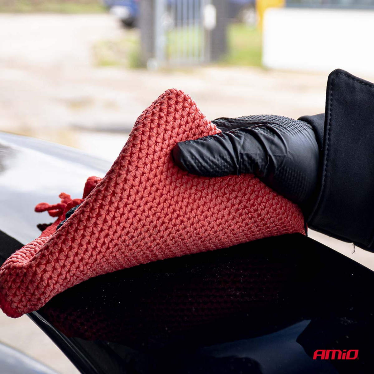 Mikrošķiedras dvielis 30 × 30 cm, AMIO-04727