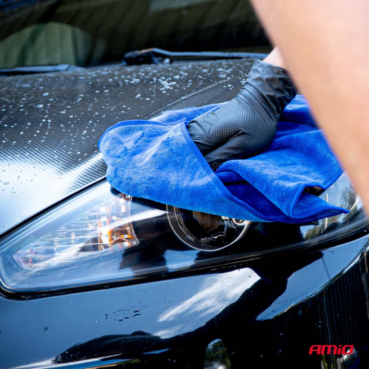 Mikrošķiedras lupatiņu komplekts 20 gab., 500 GSM, 30×40 cm AMIO-04490