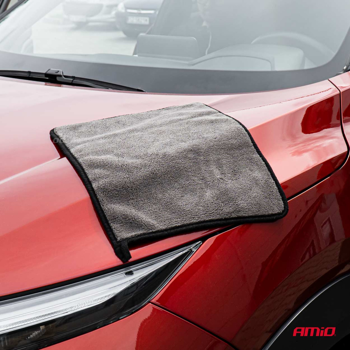 Mikrošķiedras dvielis 30x40cm, 1200 g/m² AMIO-03757