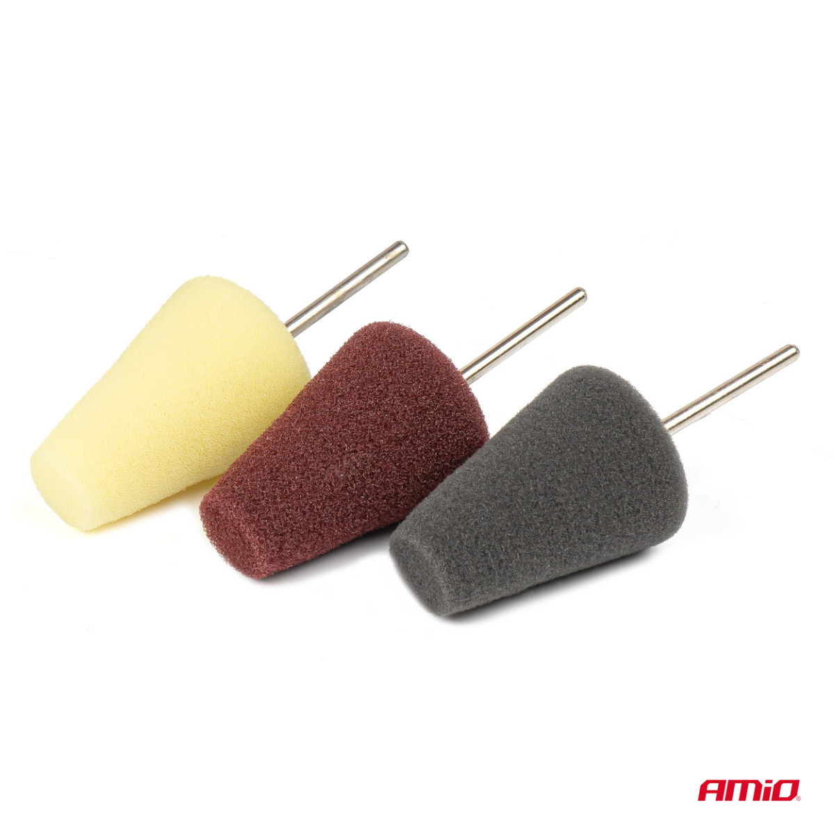 Mini pulēšanas sūklīši, 30 mm konusa formas AMIO-03715