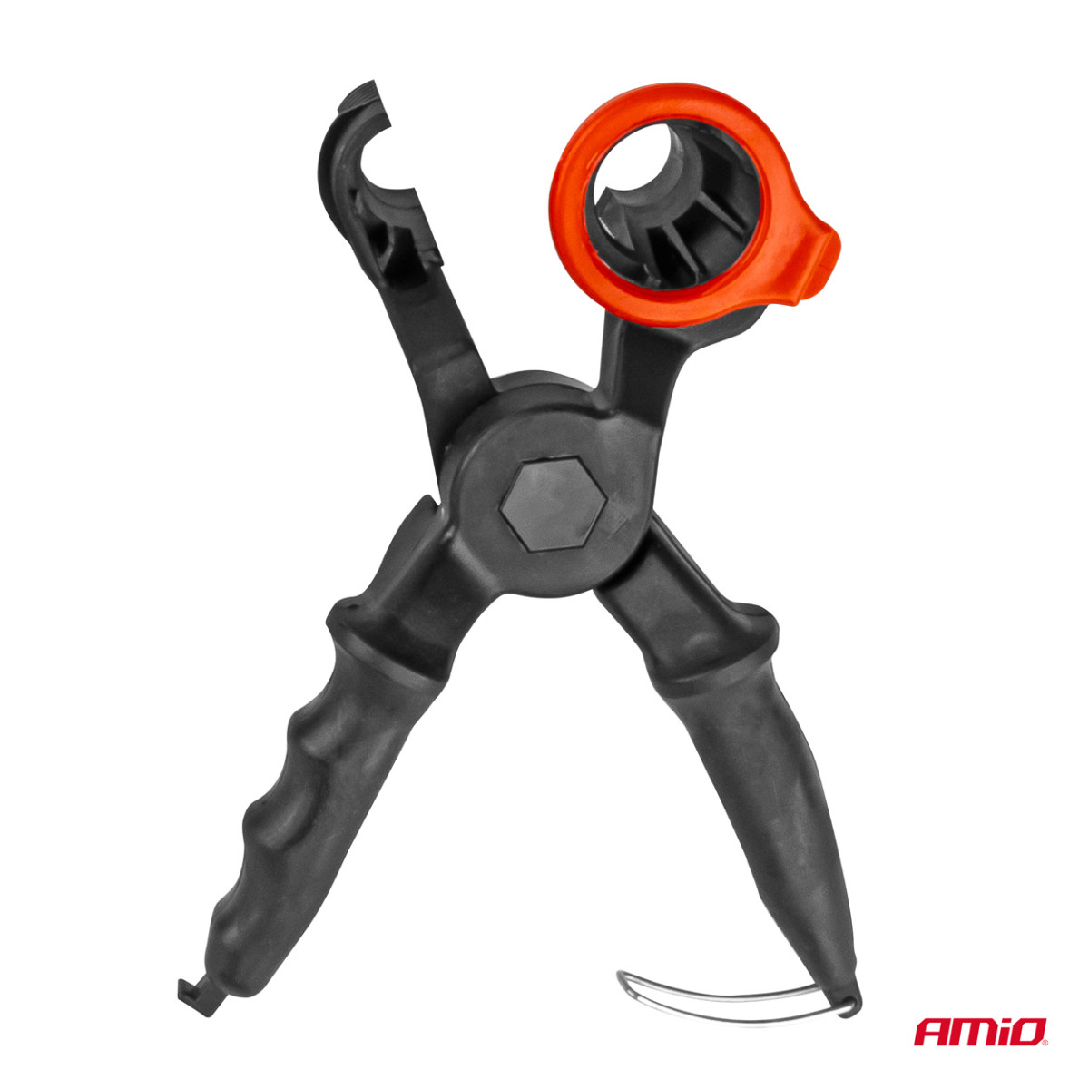 Dzinēja eļļas piltuve ar turētāju 125 mm AMIO-03278