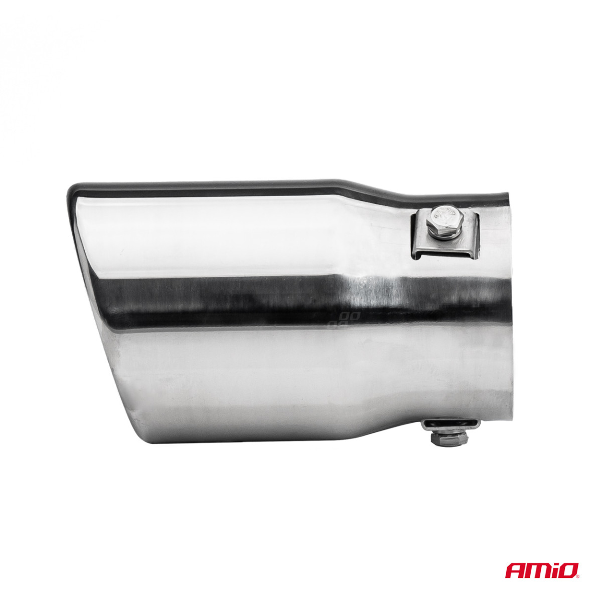 Izpūtēja uzgalis 43–62 mm, nerūsējošais tērauds, hromēts, AMIO-02348