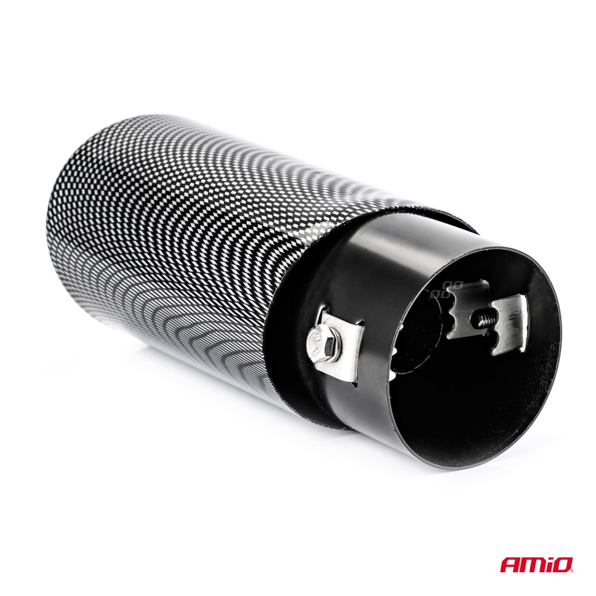 Izpūtēja uzgalis 37–54 mm, nerūsējošais tērauds, ogleklis, AMIO-02350