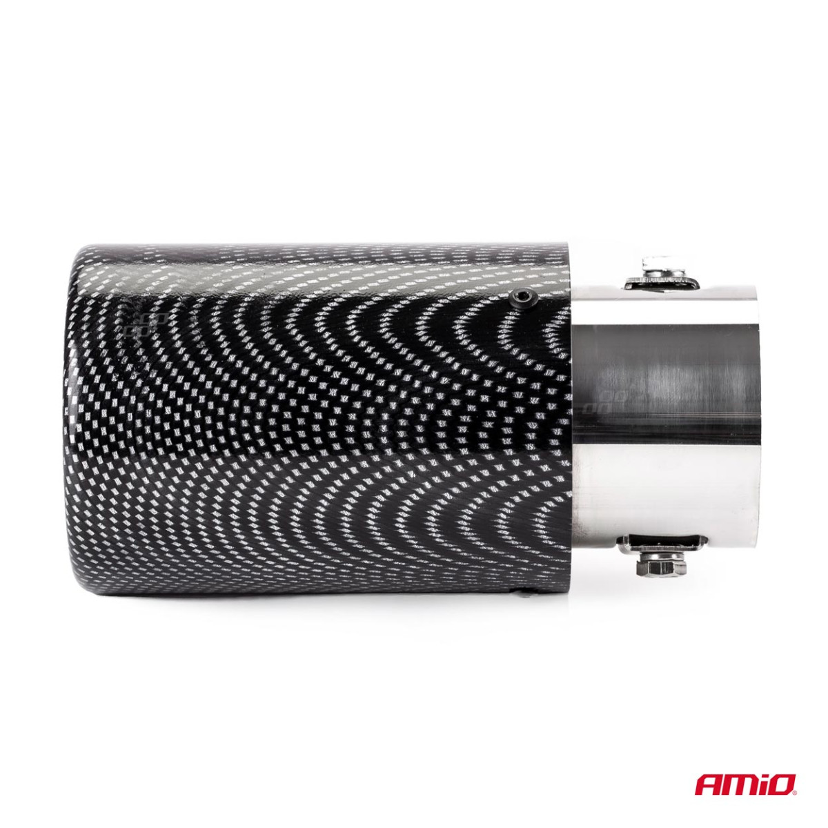 Izpūtēja uzgalis 35-50 mm, nerūsējošais tērauds, oglekļa šķiedras, AMIO-01316