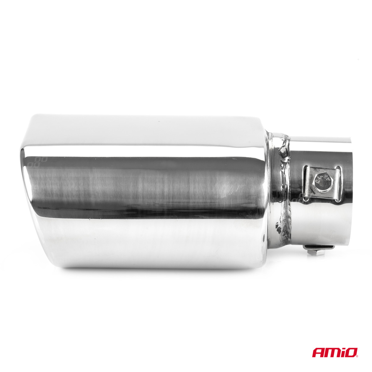 Izpūtēja uzgalis 33-50 mm, nerūsējošais tērauds, hromēts, AMIO-02190