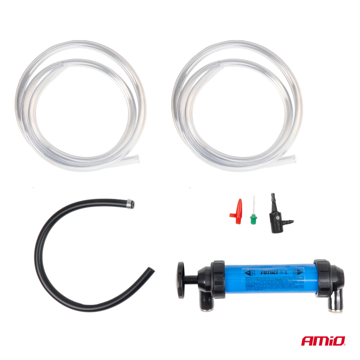 Daudzfunkcionāls manuāls šķidruma sūknis ar ātro savienojumu AMIO-04262