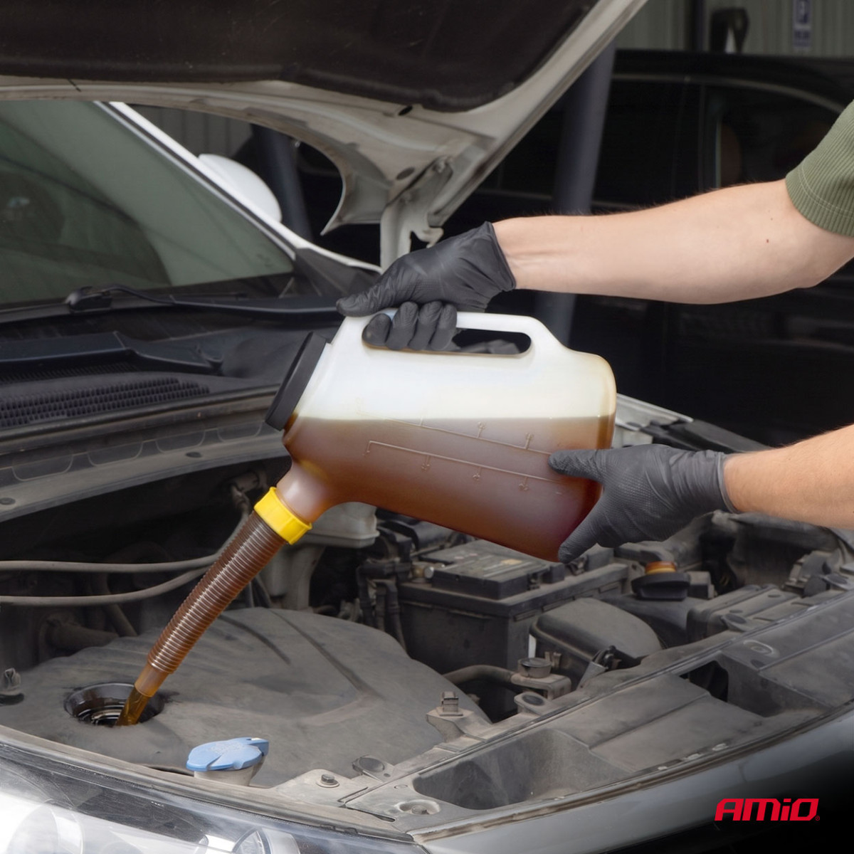 Eļļas uzpildes tvertne, 5 l, AMIO-04923