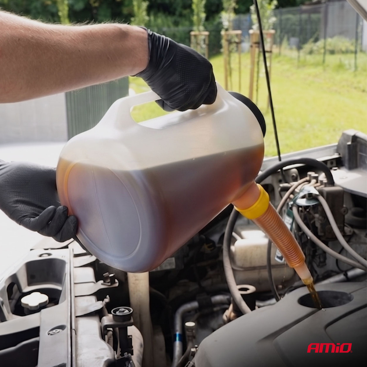 Eļļas uzpildes tvertne, 5 l, AMIO-04923