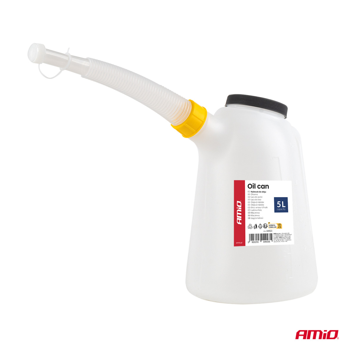 Eļļas uzpildes tvertne, 5 l, AMIO-04923