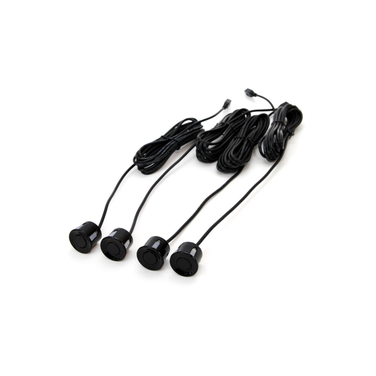 Parkošanās palīgsistēma TFT02 4.3" ar HD-301-IR kameru, 4 melniem sensoriem