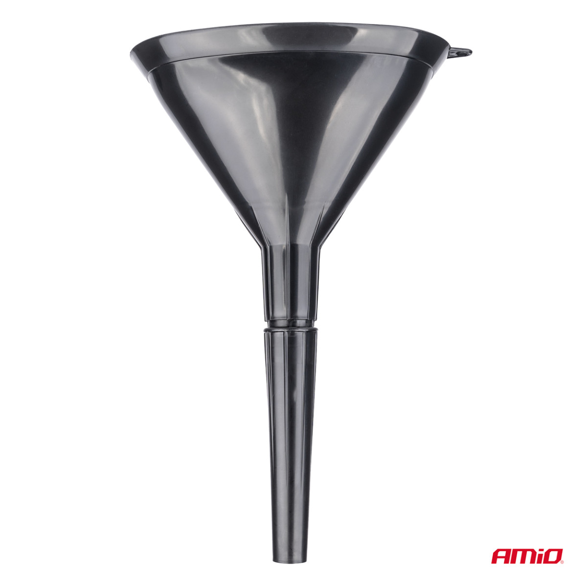 Plastmasas universālā piltuve ar sietiņu, 3 daļas, elipses formas, 14 cm AMIO-04037