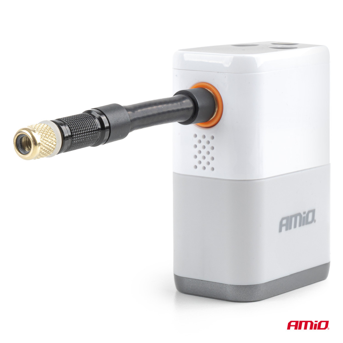 Bezvadu mini gaisa kompresors velosipēdiem, 40 W, USB-C, AMIO-04946
