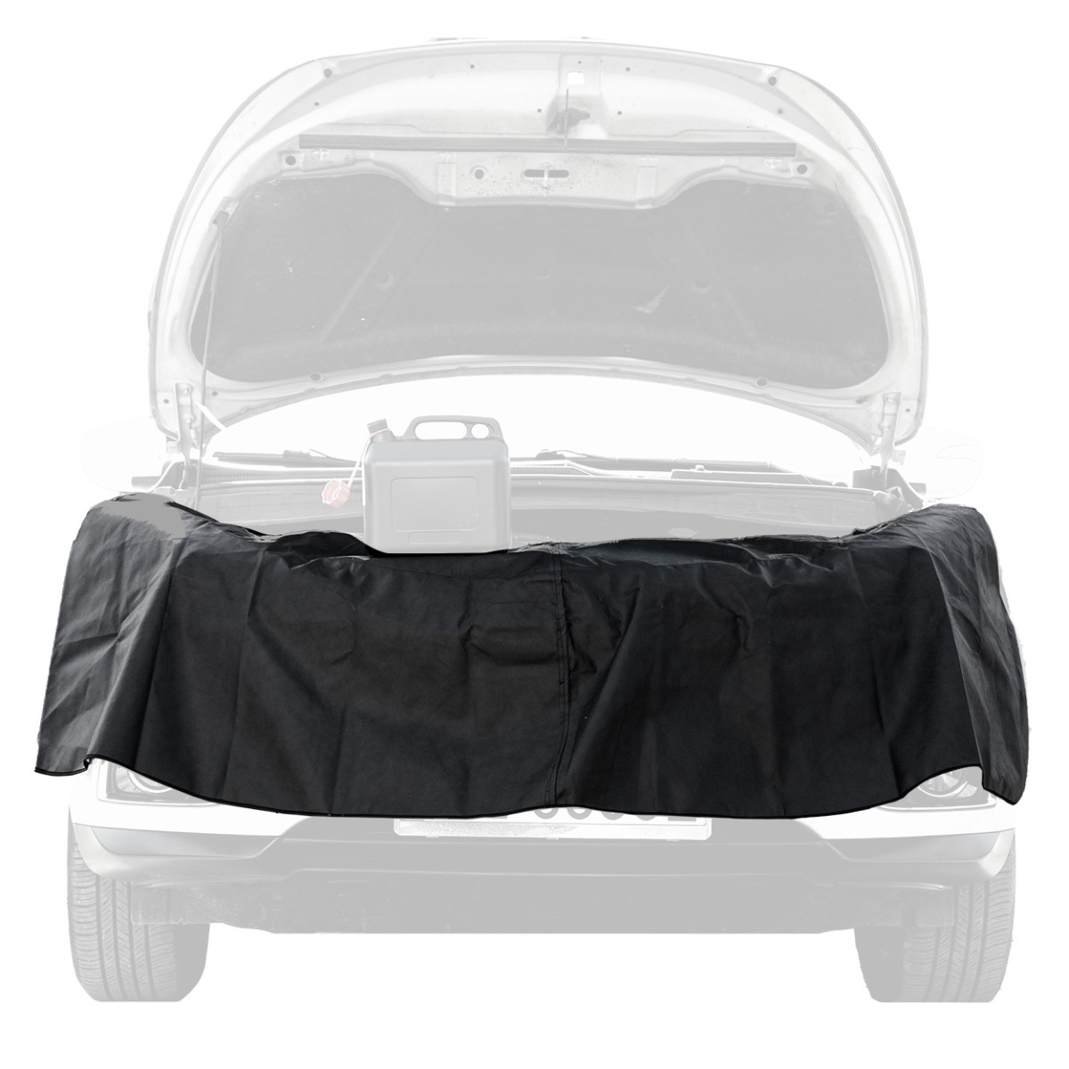 Aizsargājošs servisa pārsegs automašīnas priekšpusei