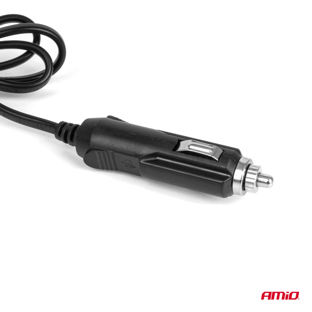 Četru kontaktligzdu pagarinātājs ar lādētāju 2x USB-A + 1x USB-C 12/24V 120W 80 cm AMIO-04367