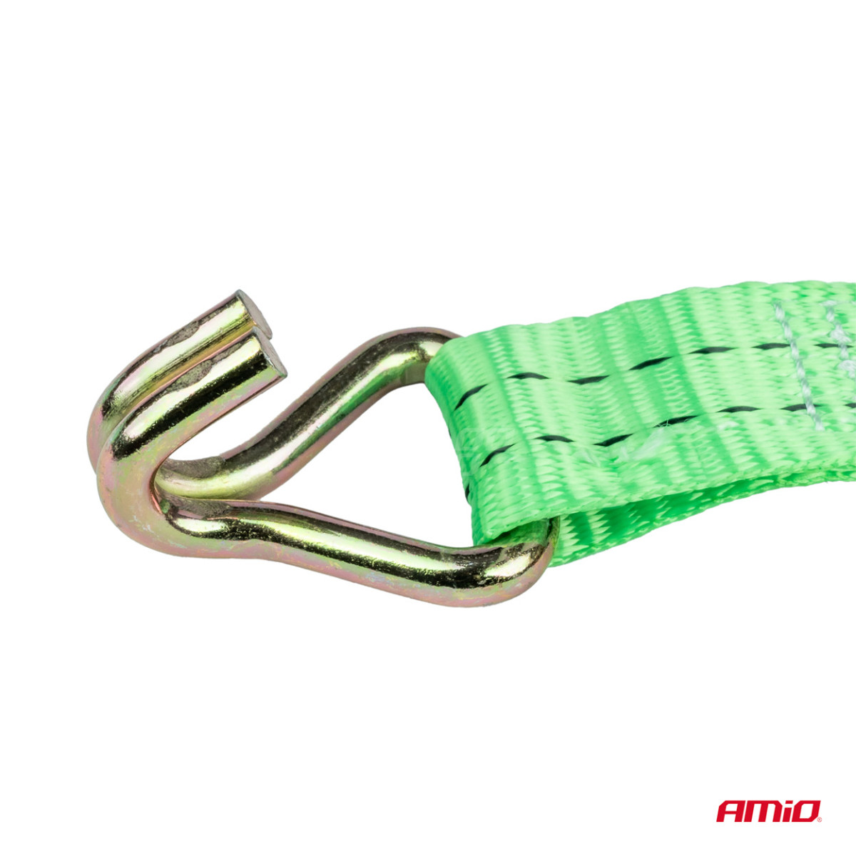Kravas nostiprināšanas siksna ar spriegotāju 2000 kg, 8 mx 38 mm AMIO-03297