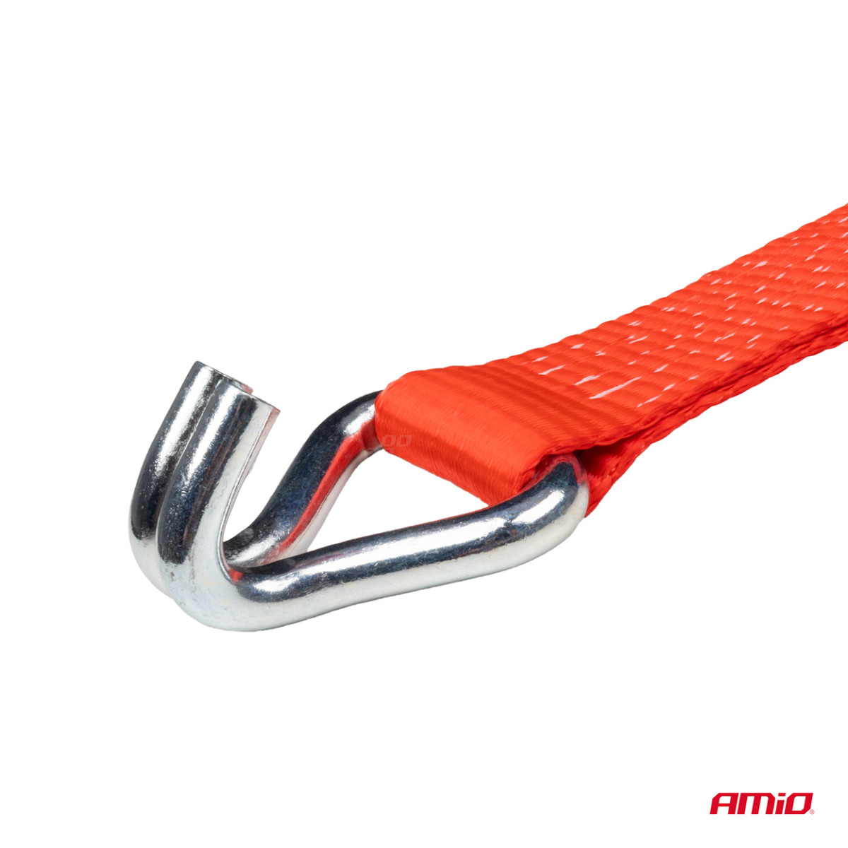 Kravas nostiprināšanas siksna ar spriegotāju 5000 kg, 12 m x 50 mm, AMIO-02022