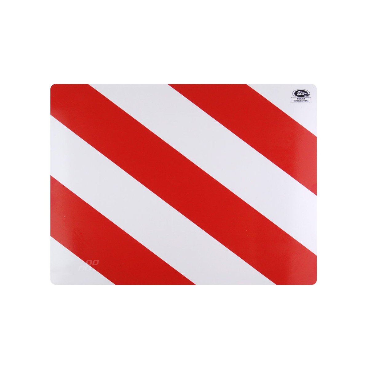 Aizmugurējā brīdinājuma zīme TI-PG, pa labi 101-04W-33, 30x40 cm