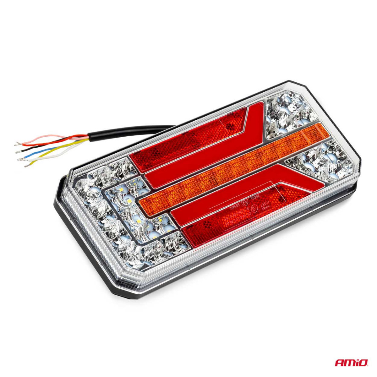 Daudzfunkcionāls LED aizmugurējais lukturis RCL-01-LR dinamiskais, labais