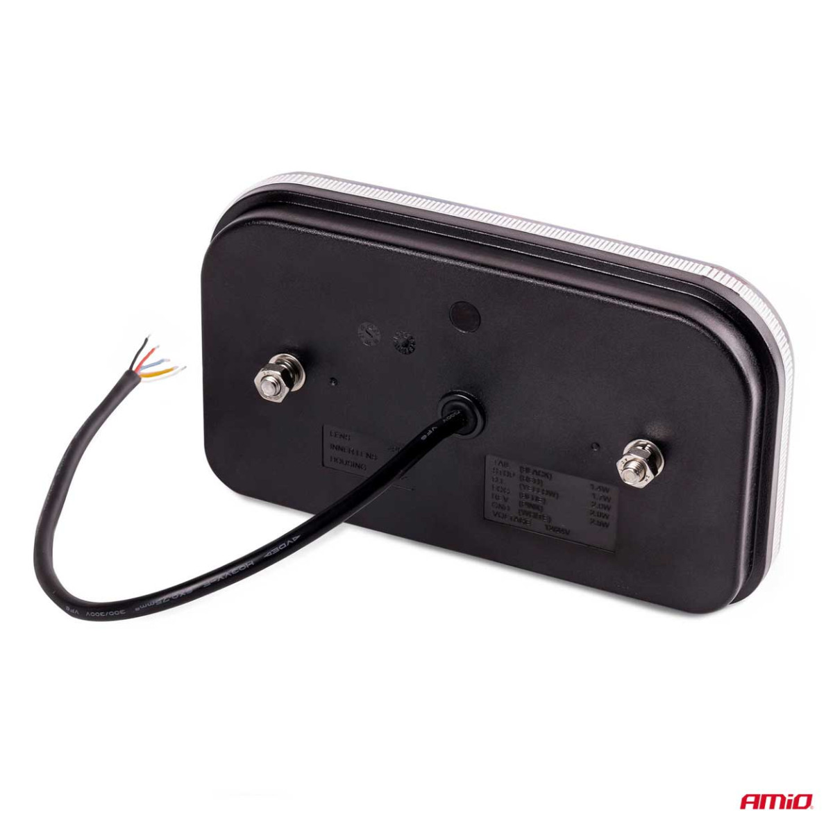 LED kombinētais aizmugurējais lukturis AMiO RCL-03-L dinamiskais, kreisais